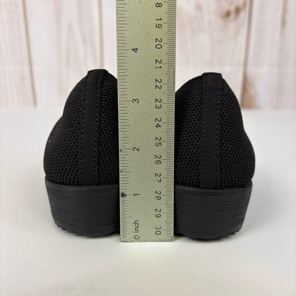 Skechers Cleo Slip On Casual Ballet Flats Memory Foam Comfort Shoes Black Sz 6.5 - Picture 15 of 15